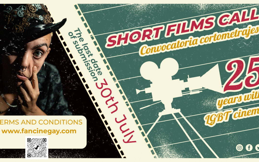 FanCineGay abre su convocatoria anual de cortometrajes para su 25ª Edición del Festival