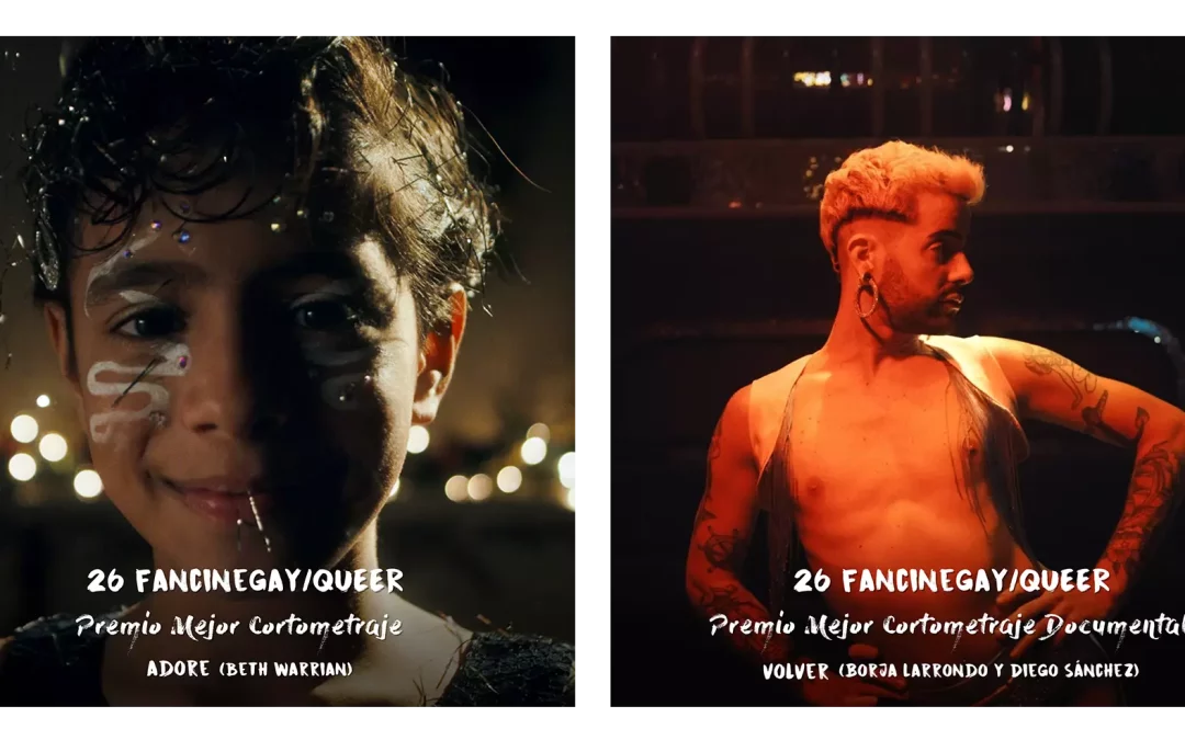 Los cortometrajes «Adore» y «Volver», ganadores de la 26 Edición de FanCineGay/Queer